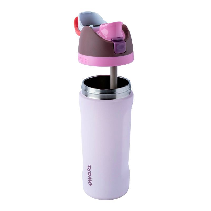 slide 2 of 5, Owala 16oz Kids' FreeSip Stainless Steel Water Bottle - Cake Pop, 16 oz