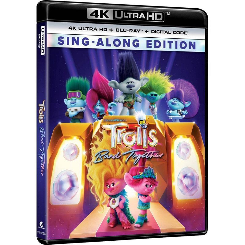 slide 2 of 3, Universal Home Video Trolls Band Together (4K/UHD + Blu-ray + Digital), 1 ct