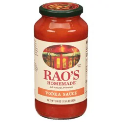 Rao's Homemade Homemade Vodka Sauce 1 24 oz