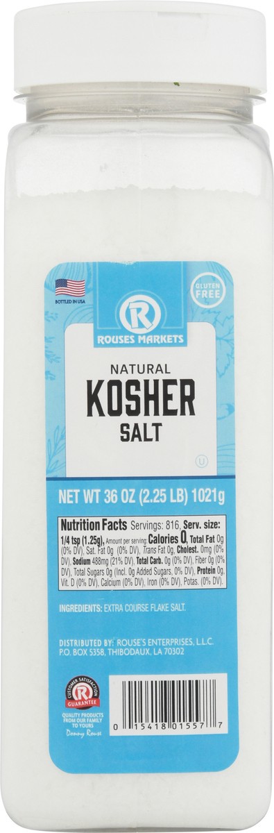 slide 5 of 14, Rouses Markets Kosher Salt 36 oz, 36 oz