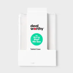 iPad (9th Gen) Case - dealworthy™ Clear