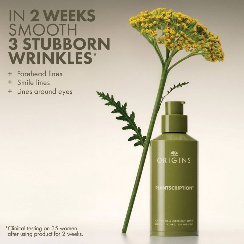 slide 6 of 10, Origins Plantscription Active Wrinkle Correcting Serum with Retinoid - 1.01 fl oz - Ulta Beauty, 1.01 fl oz