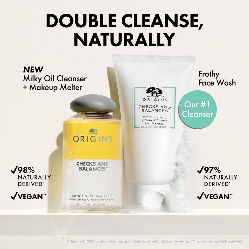 slide 5 of 6, Origins Double Cleanse Checks and Balance Cleansing Duo - 2pc - Ulta Beauty, 2 ct