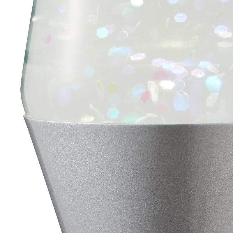 slide 2 of 5, LAVA 14.5" Iridescent Glitter Novelty Table Lamp, 1 ct
