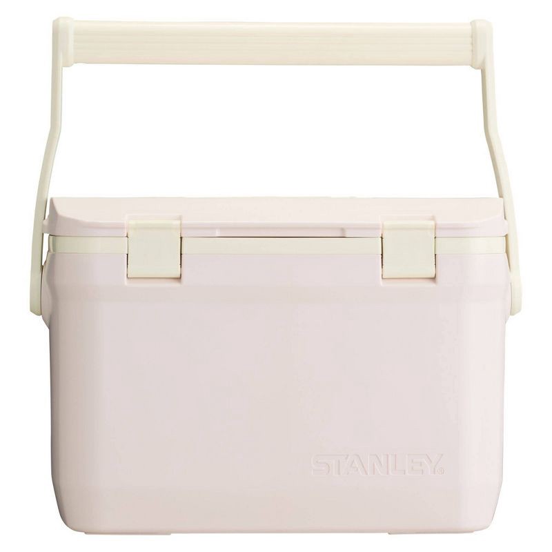 slide 1 of 3, Stanley 16qt Plastic Easy-Carry Outdoor Cooler - Rose Quartz, 16 qt