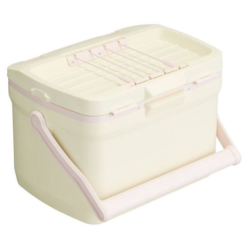 slide 2 of 3, Stanley 16qt Plastic Easy-Carry Outdoor Cooler - Cream, 16 qt