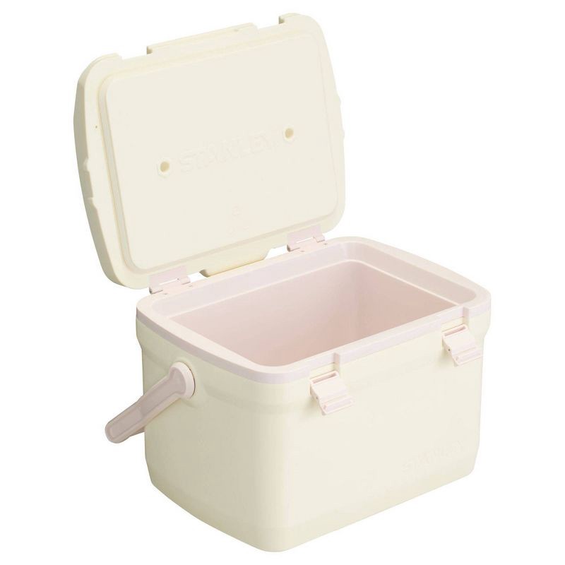 slide 3 of 3, Stanley 16qt Plastic Easy-Carry Outdoor Cooler - Cream, 16 qt