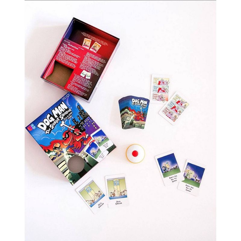 slide 8 of 10, University Games Dog Man The Scarlet Shedder Flip-O-Rama Game, 1 ct
