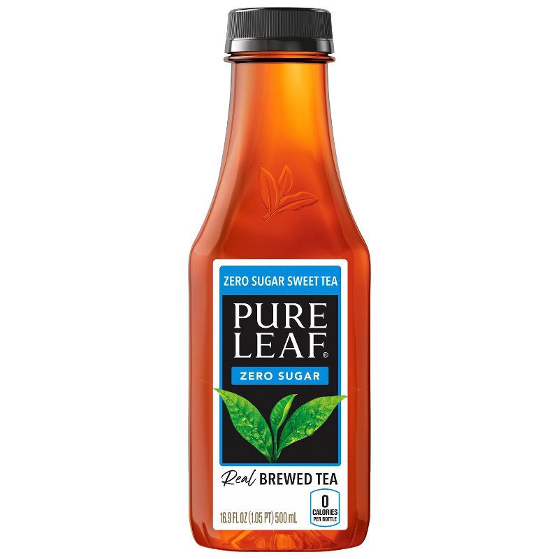 slide 4 of 5, PURE LEAF RTD Pure Leaf Zero Sugar Sweet Tea - 6pk/16.9oz Bottles, 6 ct; 16.9 oz