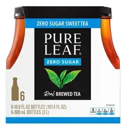 Pure Leaf Zero Sugar Sweet Tea - 6pk/16.9oz Bottles