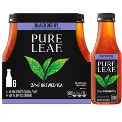 PURE LEAF RTD Pure Leaf Blackberry Tea - 6pk/16.9oz Bottles