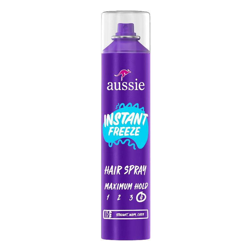 slide 1 of 12, Aussie Instant Freeze Aero Hair Spray - 10oz, 10 oz