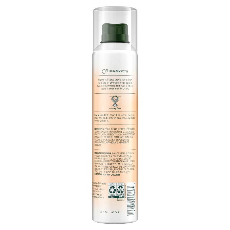 slide 12 of 12, Herbal Essences Touchable Hold Volume Hair Spray, Paraben Free - 8oz, 8 oz