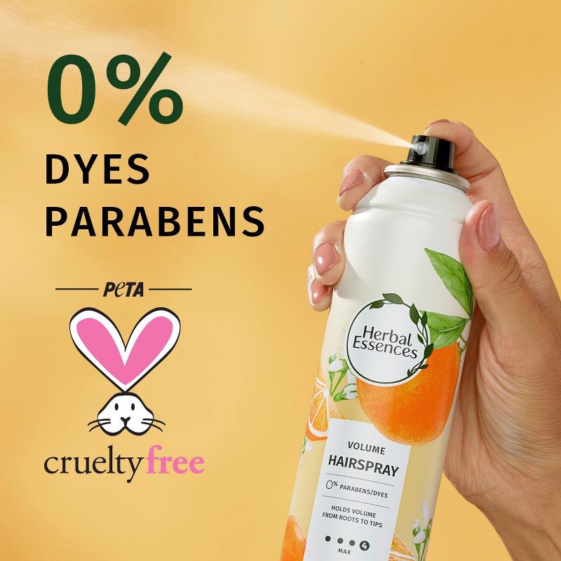 slide 5 of 10, Herbal Essences Touchable Hold Volume Hair Spray, Paraben Free - 8oz, 8 oz