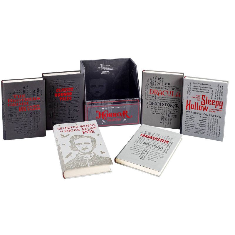 slide 4 of 4, Thunder Bay Press Word Cloud Classics: Horror Collection - by Editors of Canterbury Classics (Paperback), 1 ct