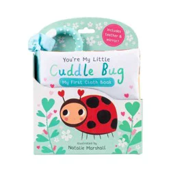 Silver Dolphin You're My Little Cuddle Bug: My First Cloth Book - by Nicola Edwards (Bath Book)
