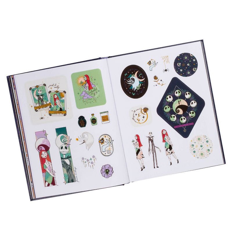 slide 5 of 6, Canterbury Disney Tim Burton's the Nightmare Before Christmas Celebration of Stickers - by Editors of Thunder Bay Press (Hardcover), 1 ct