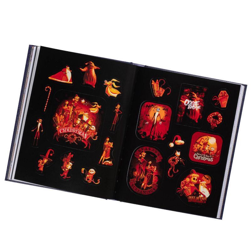 slide 6 of 6, Canterbury Disney Tim Burton's the Nightmare Before Christmas Celebration of Stickers - by Editors of Thunder Bay Press (Hardcover), 1 ct