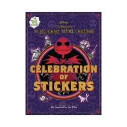 Canterbury Disney Tim Burton's the Nightmare Before Christmas Celebration of Stickers - by Editors of Thunder Bay Press (Hardcover)