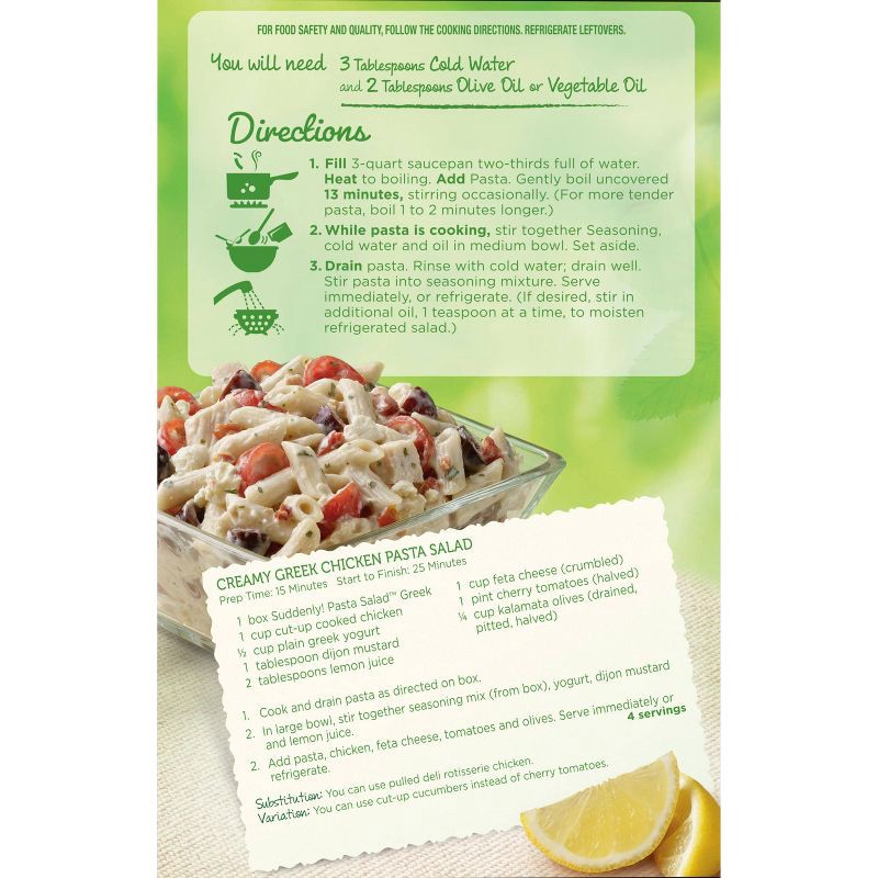 slide 2 of 4, Suddenly Salad Greek Pasta Salad - 7.5oz, 7.5 oz