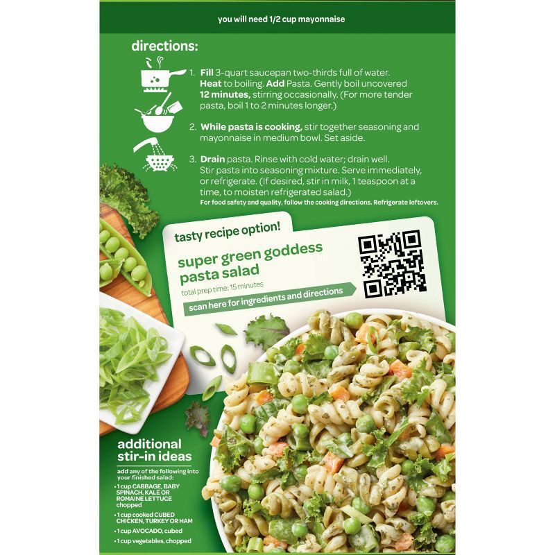 slide 4 of 7, Suddenly Salad Green Goddess Pasta Salad - 7.5oz, 7.5 oz