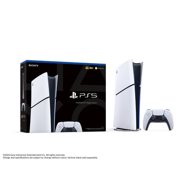 slide 2 of 7, PlayStation 5 Digital Edition Console (Slim), 1 ct