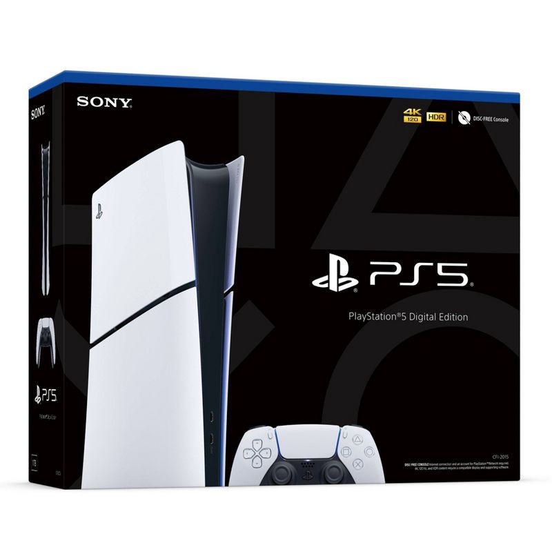 slide 6 of 7, PlayStation 5 Digital Edition Console (Slim), 1 ct