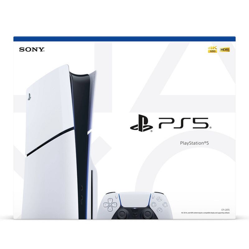 slide 1 of 7, PlayStation 5 Console (Slim), 1 ct