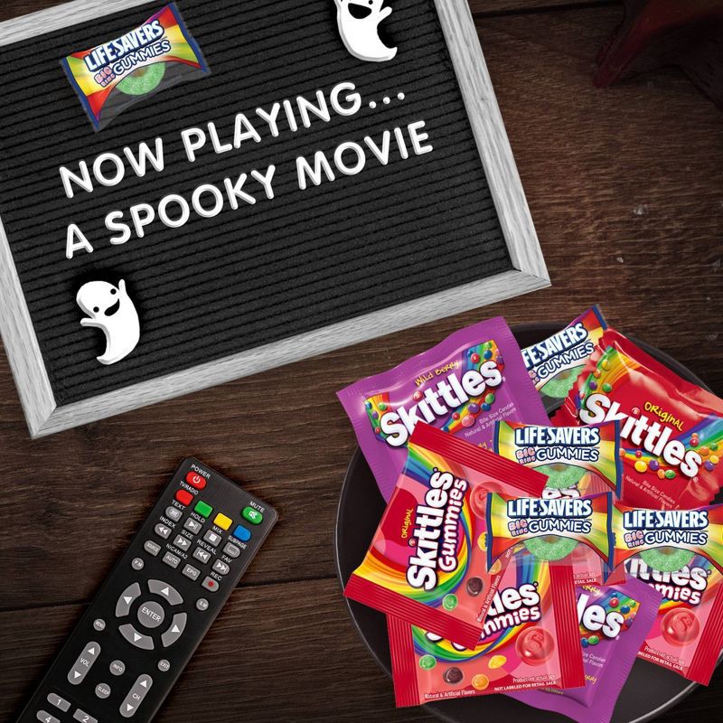 slide 4 of 11, Mars Skittles, Skittles Gummies & Life Savers Gummies Candy Variety Bag Party Size - 18.56oz, 18.56 oz