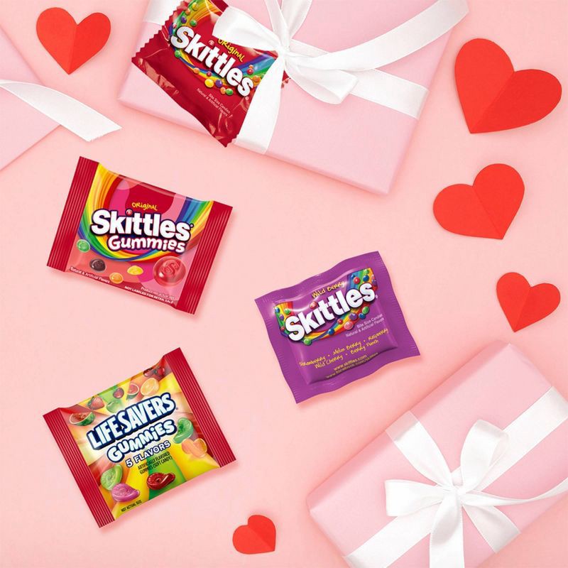 slide 5 of 11, Mars Skittles, Skittles Gummies & Life Savers Gummies Candy Variety Bag Party Size - 18.56oz, 18.56 oz