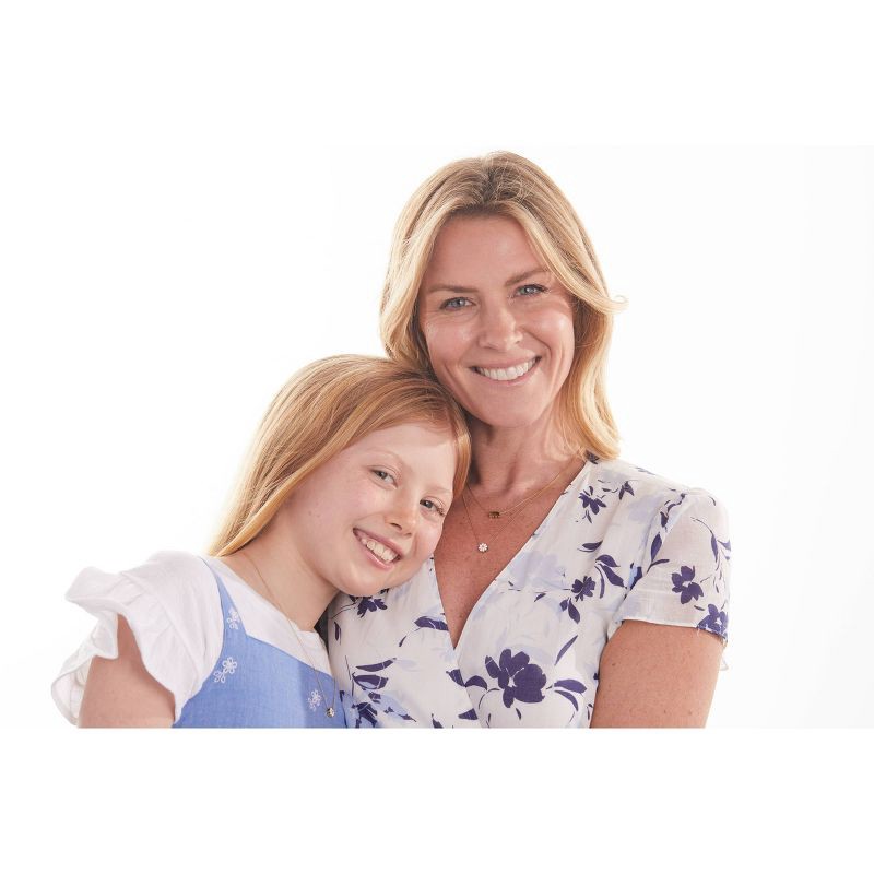 slide 10 of 11, Tiny Tags 14K Gold Ion Plated Mama Bear Chain Necklace - Gold, 1 ct