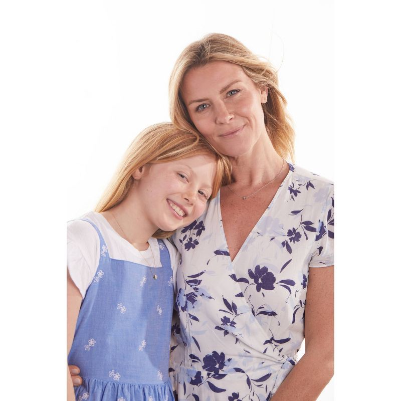 slide 9 of 10, Tiny Tags 14K Silver Plated Cross Chain Necklace - Silver, 1 ct