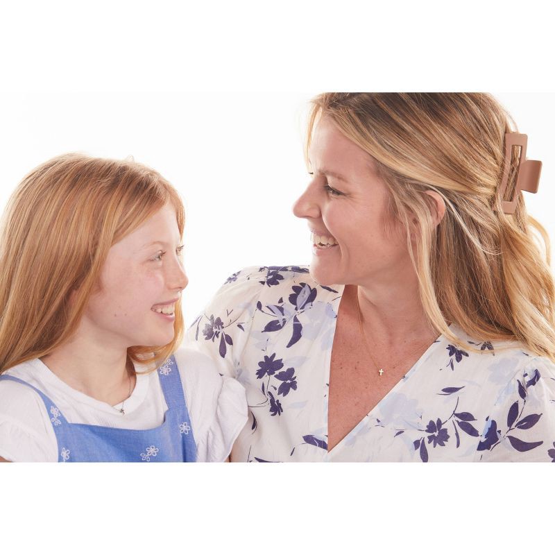 slide 10 of 10, Tiny Tags 14K Silver Plated Cross Chain Necklace - Silver, 1 ct