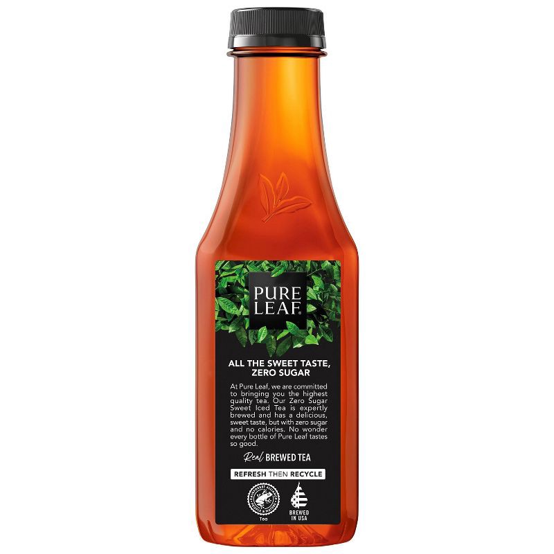 slide 2 of 4, PURE LEAF RTD Pure Leaf Zero Sugar Sweet Tea - 18.5 fl oz Bottle, 18.5 fl oz