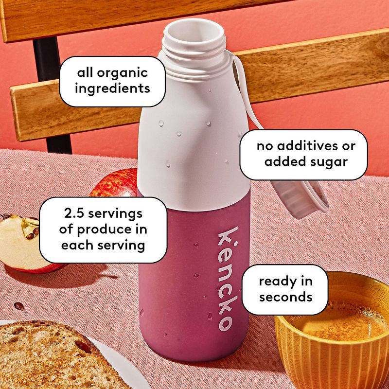 slide 6 of 6, Kencko Purples Organic Instant Fruit & Veggie Smoothies Powdered Drink Mix - 4pk/.78 oz Packets, 4 ct, 0.78 oz