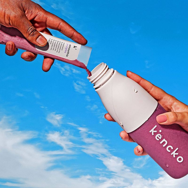 slide 4 of 6, Kencko Purples Organic Instant Fruit & Veggie Smoothies Powdered Drink Mix - 4pk/.78 oz Packets, 4 ct, 0.78 oz