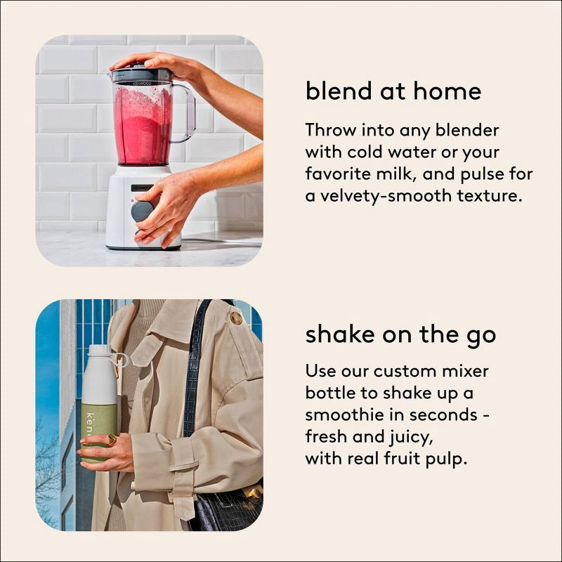 slide 5 of 6, Kencko Purples Organic Instant Fruit & Veggie Smoothies Powdered Drink Mix - 4pk/.78 oz Packets, 4 ct, 0.78 oz