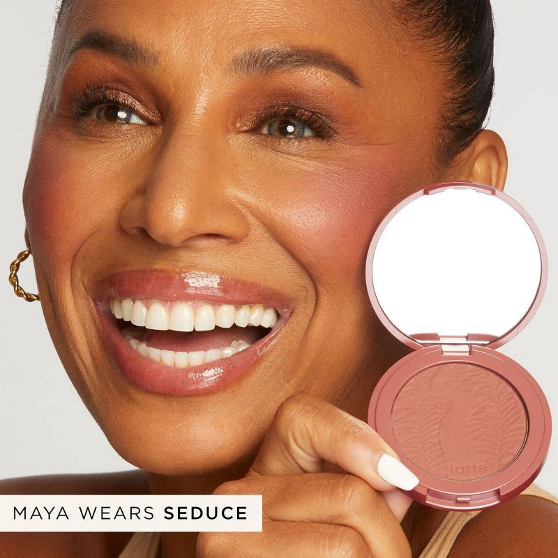 slide 4 of 5, tarte Amazonian Clay 12-Hour Blush - Seduce - 0.12oz - Ulta Beauty, 0.12 oz