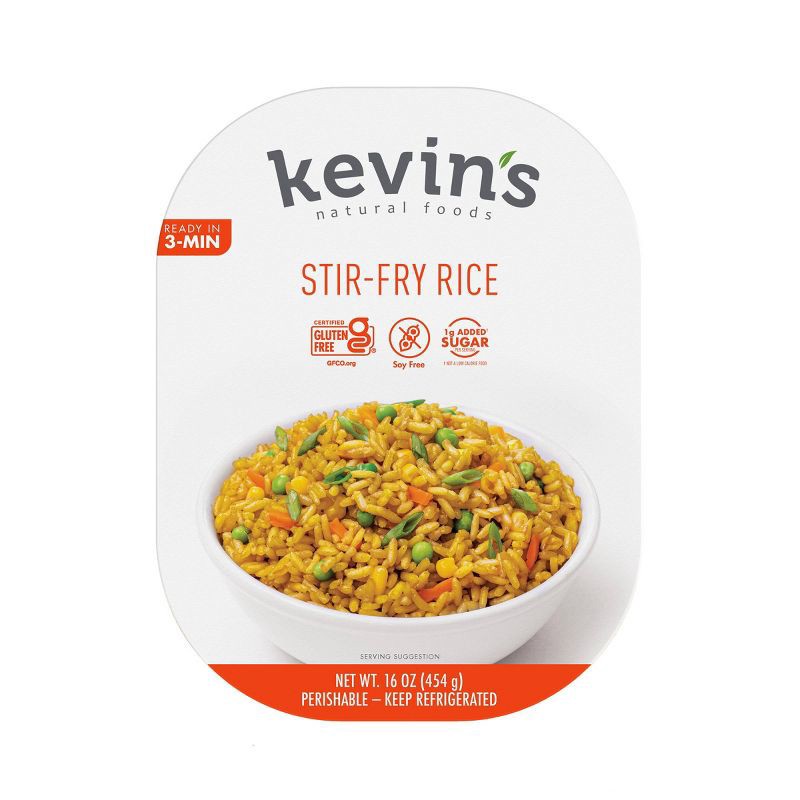 slide 1 of 3, Kevin's Natural Foods Kevin's Stir-Fry Rice Gluten Free - 16oz, 16 oz