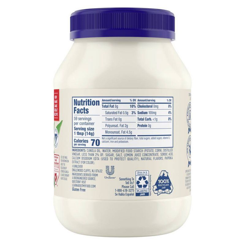 slide 3 of 9, Hellmann's Plant Based Mayo - 30 fl oz, 30 fl oz