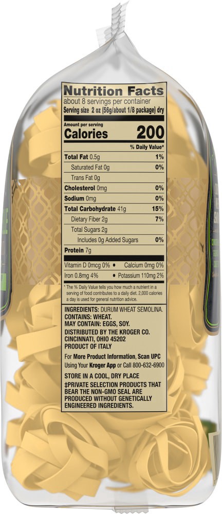 slide 4 of 4, Private Selection Italian Pappardelle Pasta Nests - 16 oz, 16 oz