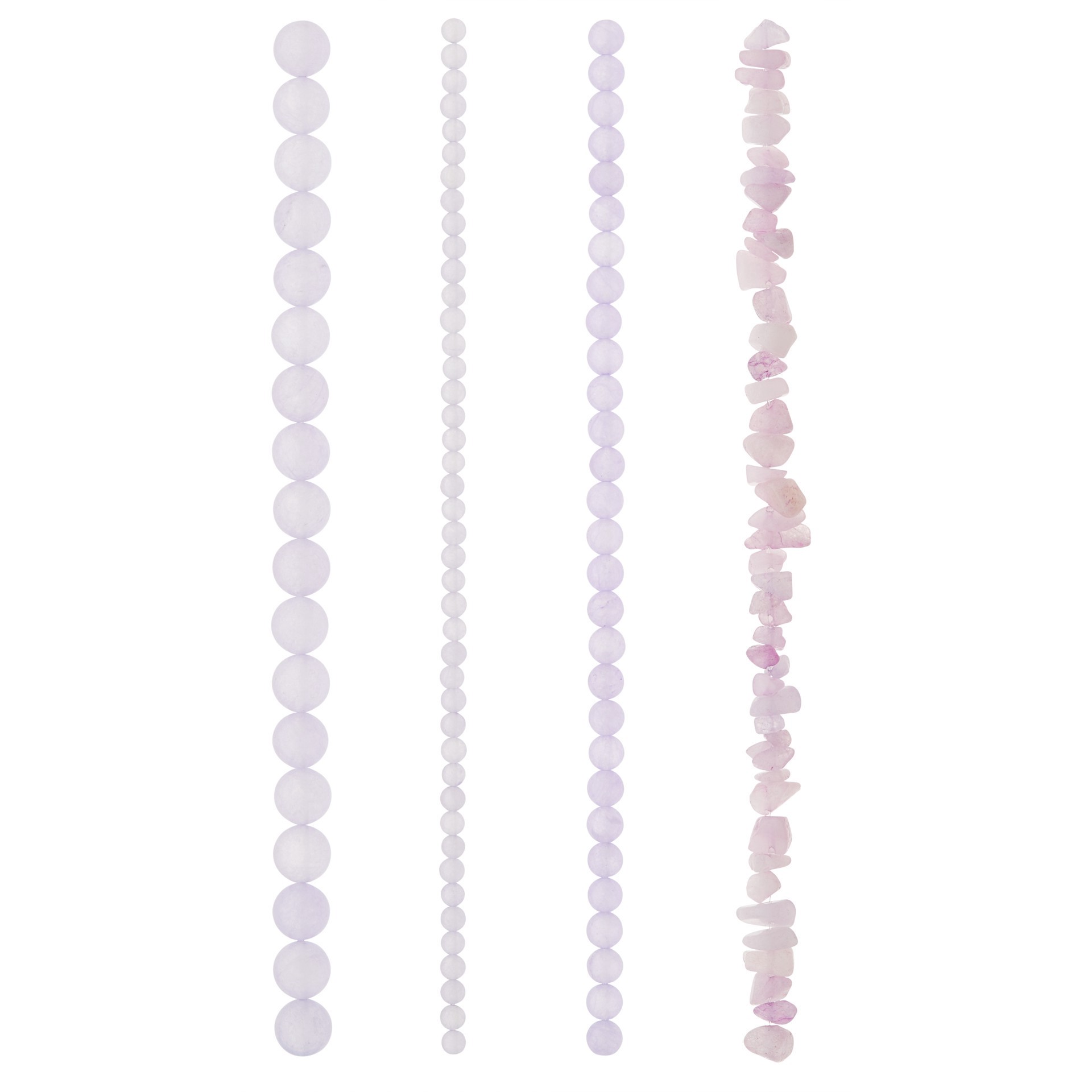 slide 2 of 3, Purple Quartzite Beads Value Pack By Bead Landing, 28 in