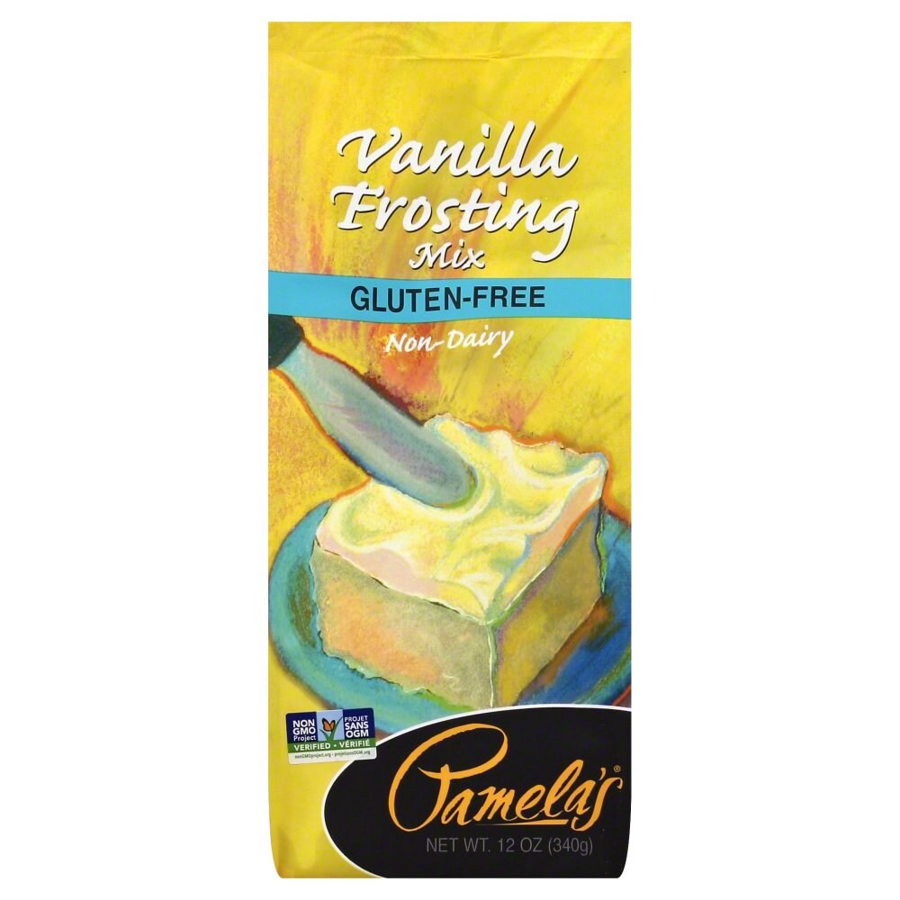 slide 1 of 5, Pamela's Gluten Free Vanilla Frosting Mix, 12 oz