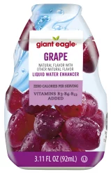 GE Liquid Water Enhancer Grape - 3.11 oz