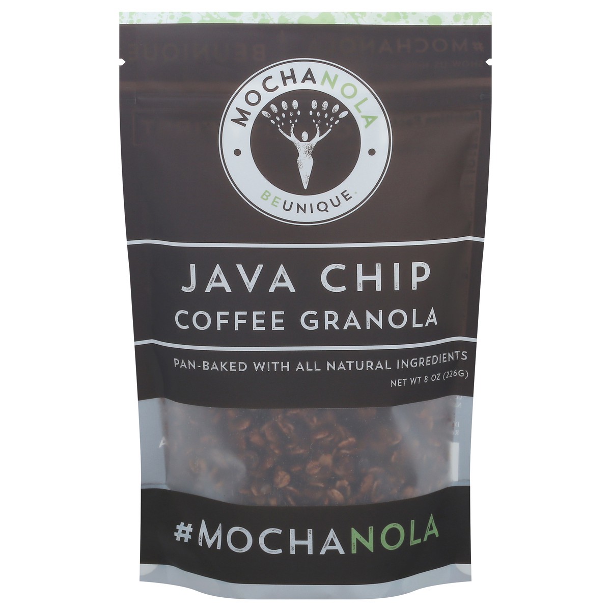 slide 1 of 9, Mochanola Java Chip Coffee Granola - 8 oz, 8 oz