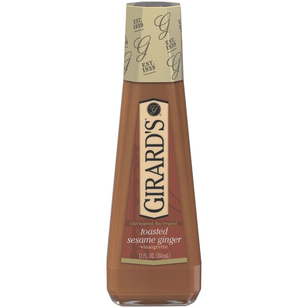 slide 1 of 7, Girard's Toasted Sesame Ginger Vinaigrette 12 Fl. Oz. Bottle, 12 fl oz