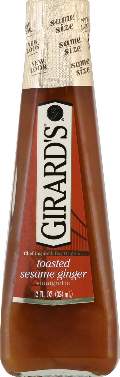 slide 5 of 7, Girard's Toasted Sesame Ginger Vinaigrette 12 Fl. Oz. Bottle, 12 fl oz