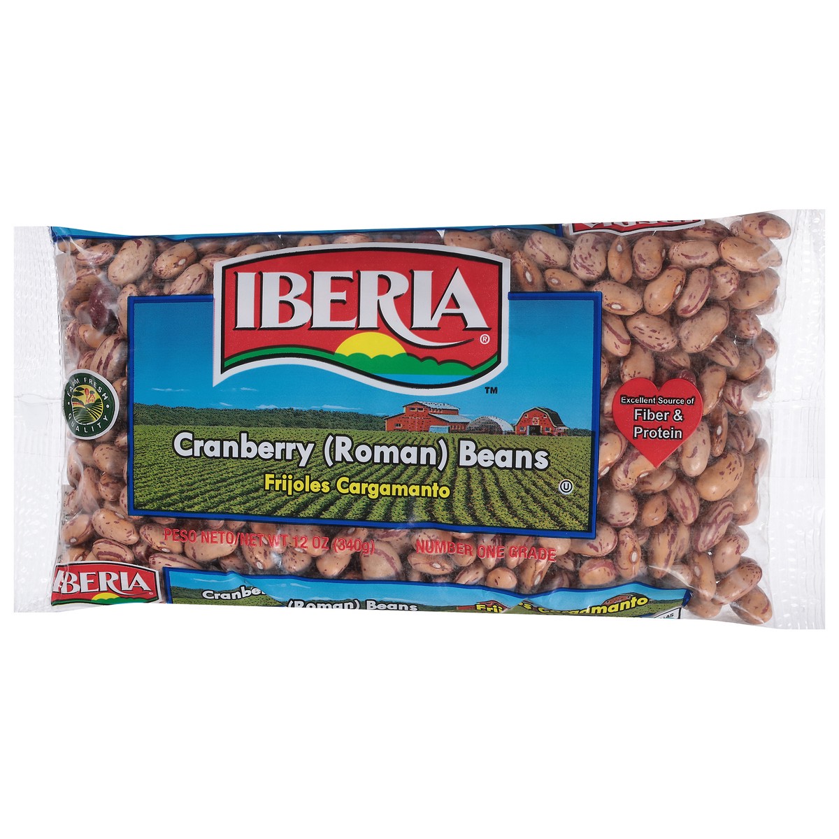 slide 8 of 14, Iberia Cranberry (Roman) Beans 12 oz, 12 oz