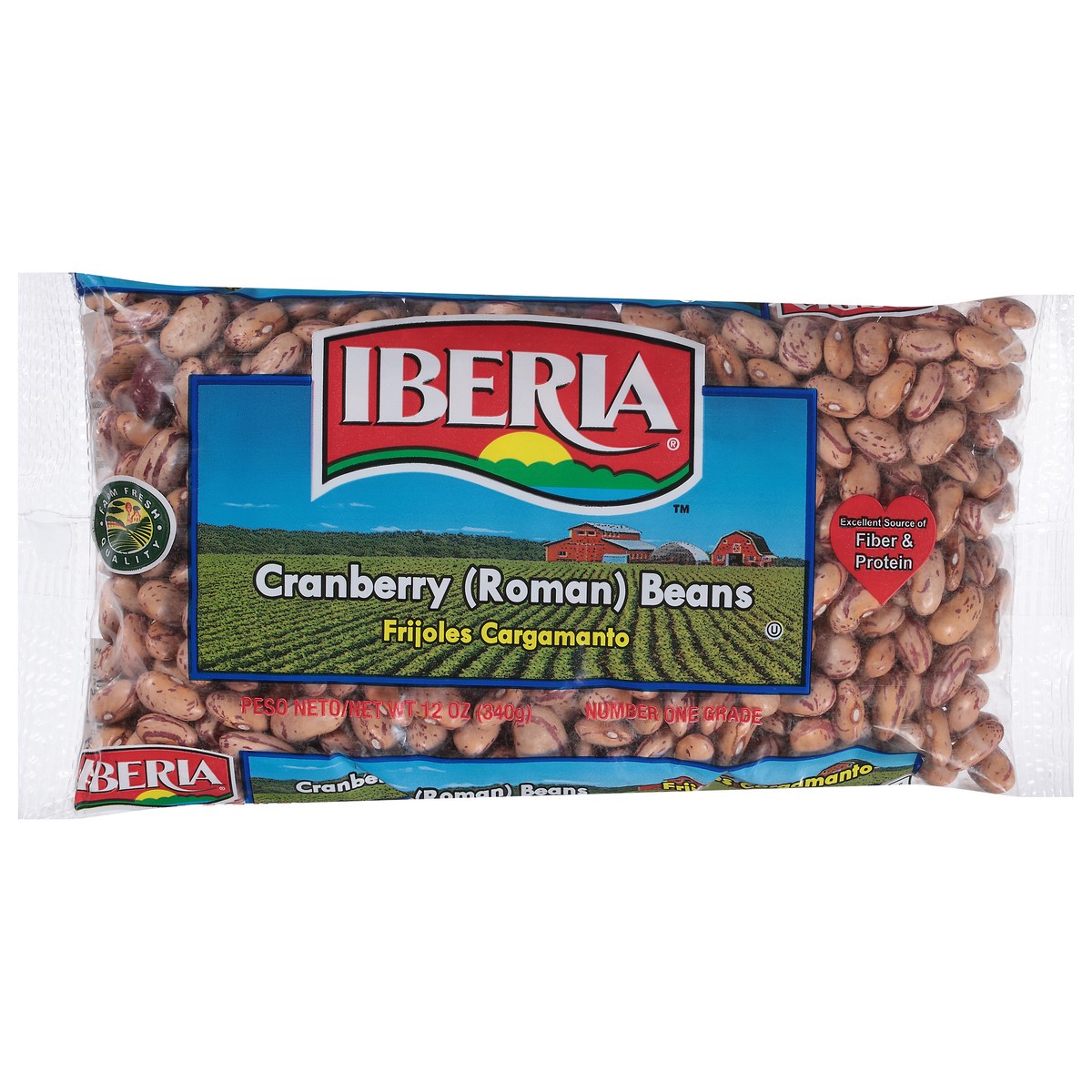 slide 12 of 14, Iberia Cranberry (Roman) Beans 12 oz, 12 oz
