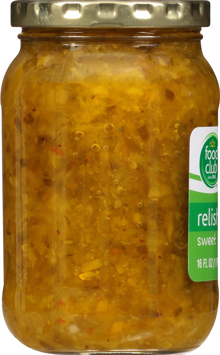 slide 7 of 10, Food Club Sweet Relish, 16 oz